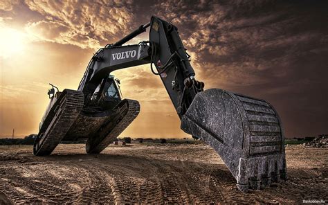 excavator wallpaper hd